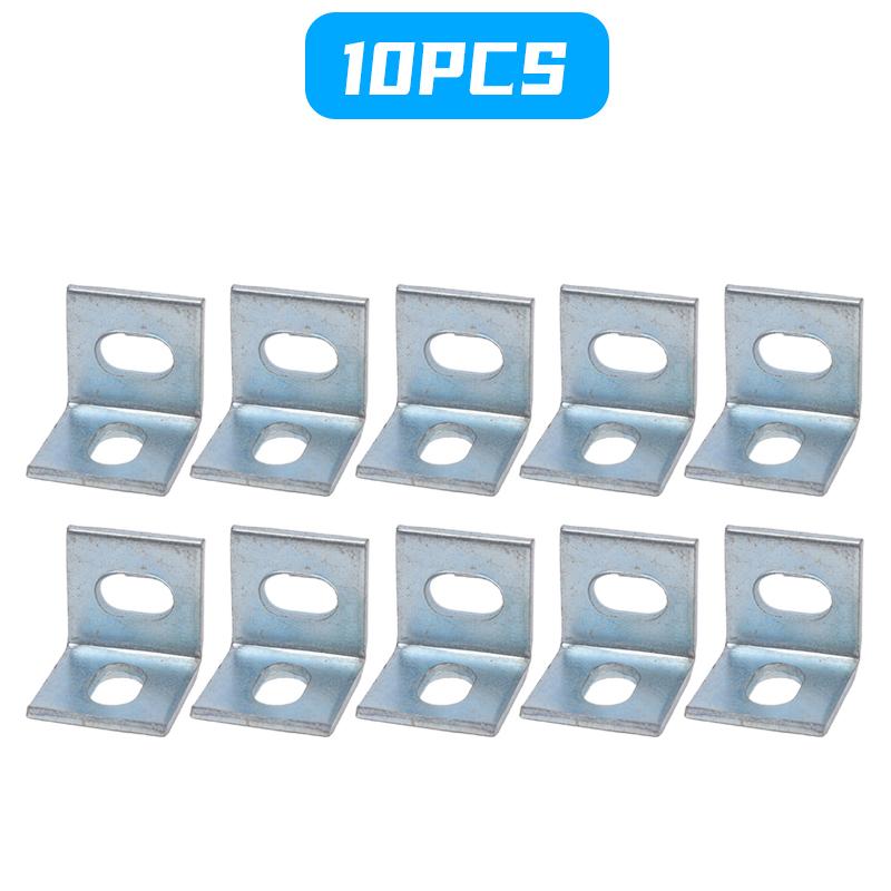 Metal Shelves L Bracket Right Angle Corner Brace Heavy Duty Woodworking Tabletop Connector Brackets Furniture Mounting Fastener