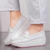 Fashion Platforme Height Increasing Woman Summer Shoes Casual Silver Women's Tennis Sneakers Big Size Sport In Offers Cheaper