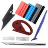 YFFSFDC Car Wrap Application Tool Includes Squeegee Car Film Squeegee Cutting and Application Aids for Gap Film Application with No Scratches 7-Piece