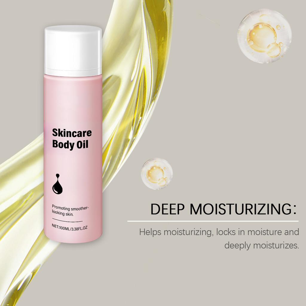 Масло для тела увлажняющее растительное масло от растяжек и растяжек питает E масло для всех типов кожи 100 мл