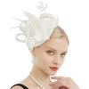 Чародеи для женщин, шляпа для чаепития, повязка на голову, дерби, свадебная церковь, свадебный коктейль, заколка для волос с перьями