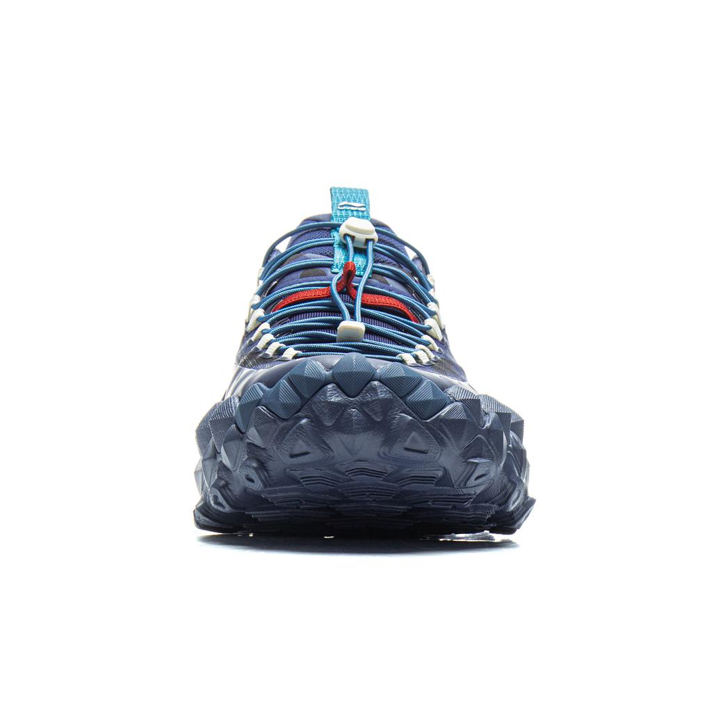 Li Ning Anb X Легкие Высокоэластичные Тренд Спортивные Нескользящие Износостойкие Кроссовки с Низким Верхом Повседневная Обувь Унисекс Повседневная Обувь Синий AZGV113-5