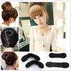 2Pcs Magic Sponge Clip Foam Donut Hair Styling Bun Curler Tool Maker Ring Twist Hairs Trinket