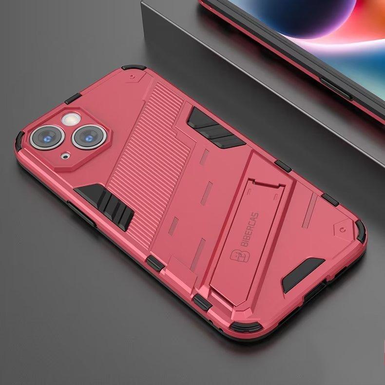 Для Apple iPhone 6 6S 7 8 Plus X XR XS Max SE2 2020 SE3 2022 13 Pro Max противоударный жесткий защитный чехол для телефона с подставкой задняя крышка