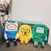 Сумка через плечо с изображением аниме-фигурки Finn & Jake, сумка для телефона с плюшевой монетой, сумка Advanture Robert BMO, мягкие игрушки для ребенка в подарок