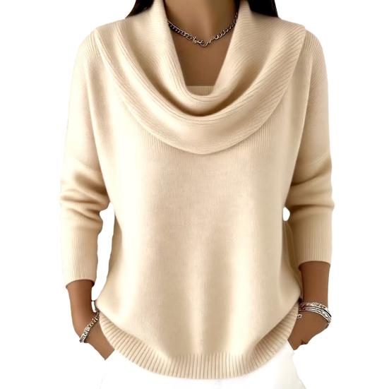 Женский свитер с отложным воротником, длинным рукавом, однотонный, джемпер, топы, облегающий крой, мягкий, дышащий, для зимней многослойности, повседневный, вязаный