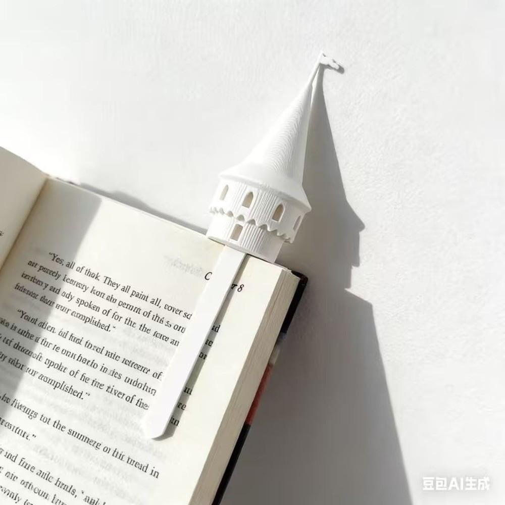 Магический Замок Шпиль Закладка 3D Печать Настольные Украшения Новые Аксессуары для Чтения Дети