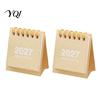 Mini Desk Calendar 2027 2026-2027, Oct 2026 to Dec Standing Flip Small Practical Gift for Students Professionals Calendar, 14 Monthly Desktop