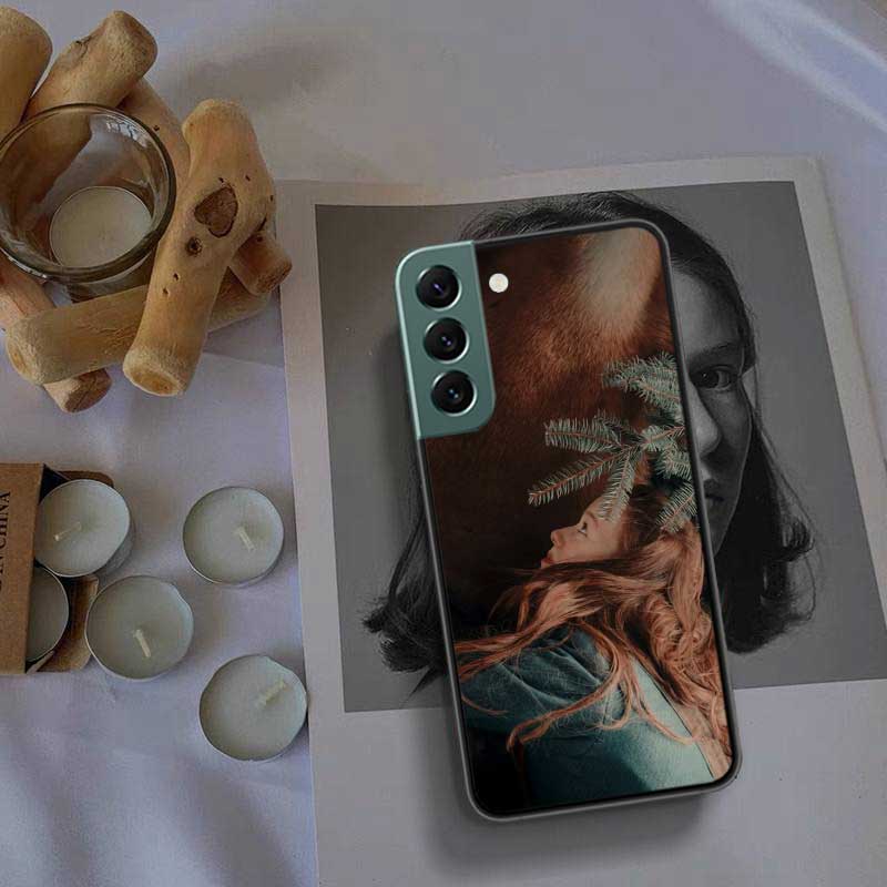 Чехол для телефона Anne With an E для Samsung Galaxy S22 S25 Ultra S21 S10 Plus S26 Edge S20 S23 S24 FE Чехол Силиконовый Мягкий ТПУ Прозрачный
