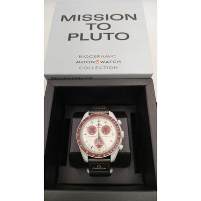Б/у OMEGA X SWATCH SO33M101 MISSION TO PLUTO