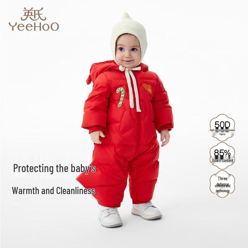 YEEHOO Infant Winter Down Jumpsuit