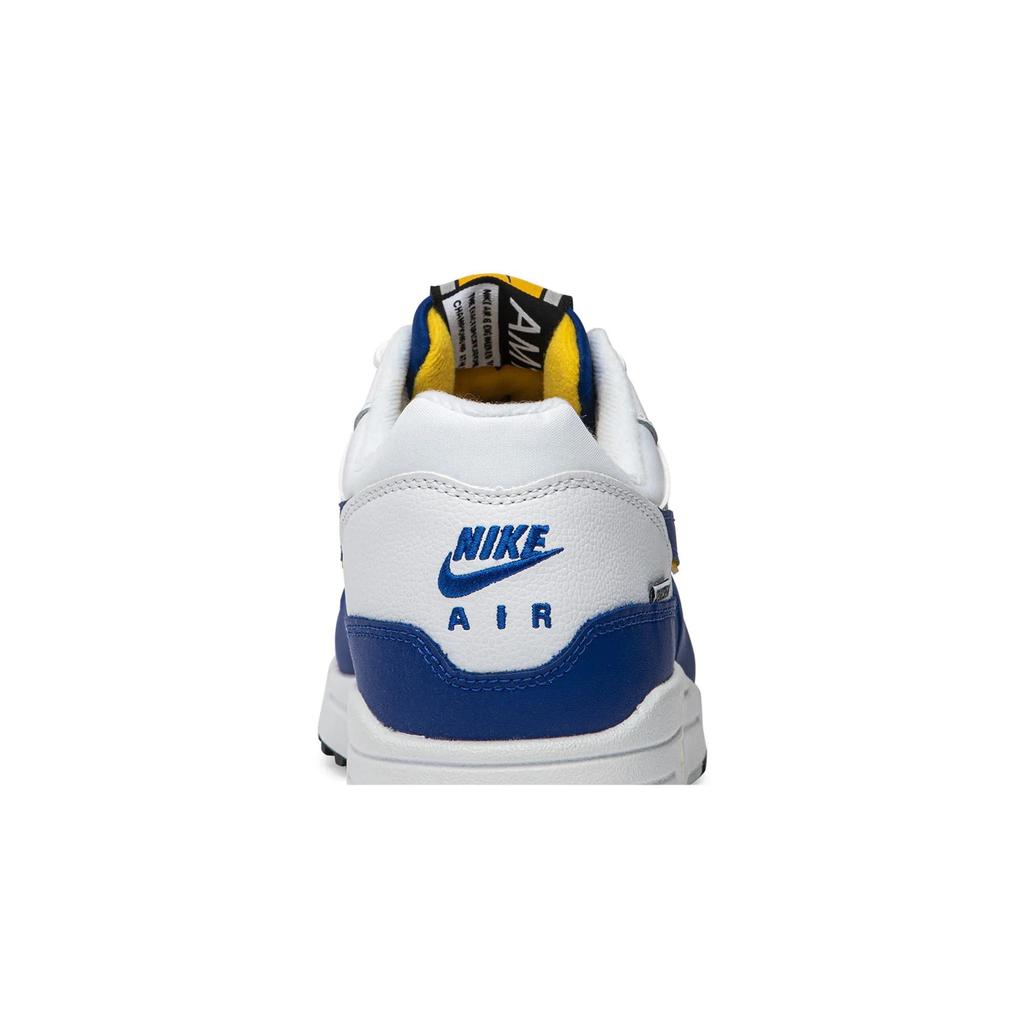Nike Air Max 1 SE 'Windbreaker' (Unisex) White / University Gold / Black / Game Royal Running Shoes AO1021 102