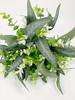 10 шт. искусственных растений, искусственные зеленые ветки, искусственные листья эвкалипта для свадебной цветочной композиции и украшения дома в фермерском доме