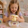 PU Ball Material Slow-rebound Cake 3D Handmade Stress Relief Toy  For Adults And Children