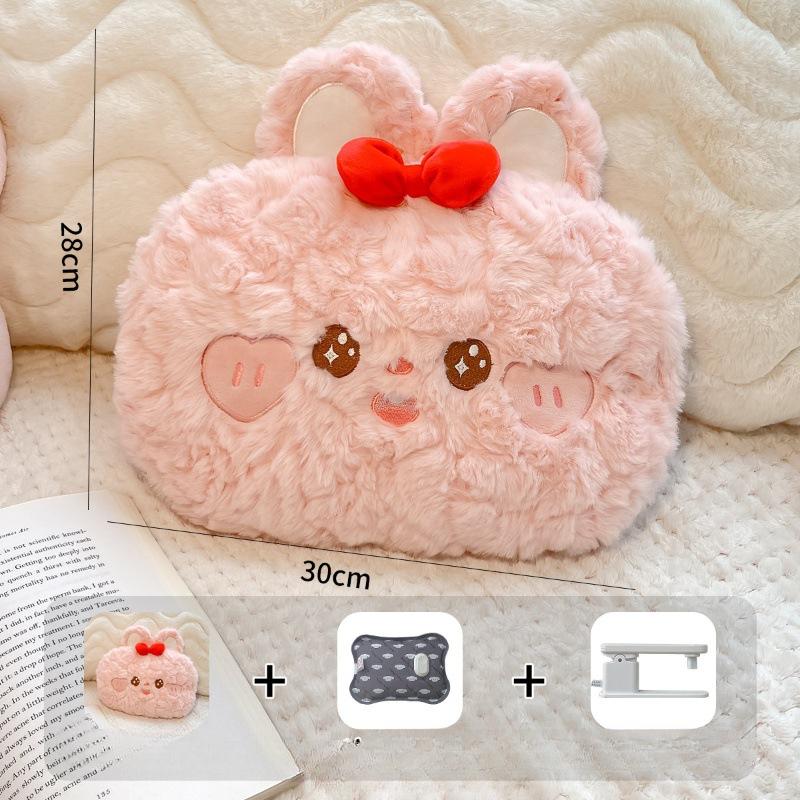 Грелка для рук, взрывозащищенная, плюшевая, согревающая, сокровище, симпатичное, зимнее, электрическое, теплое сокровище, животик для девочки с теплой водой, мультфильм