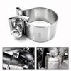 Stainless Steel Exhaust Pipe Clamp Universal Steel Pipe Clamp Strong Tube Ferrule