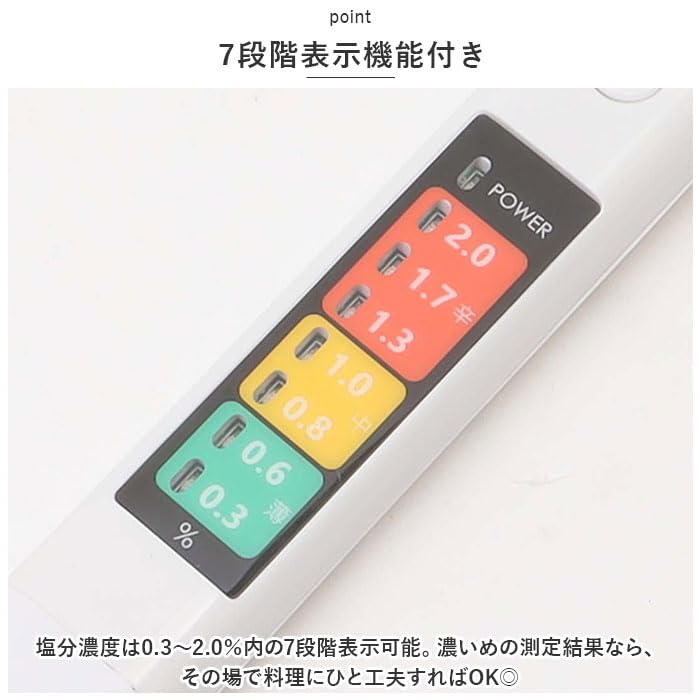 Простой измеритель соли Salt Check Maker Salt Check Maker Белый