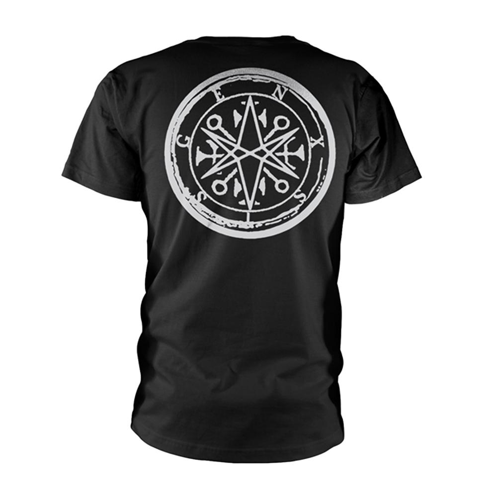 Unisex Черная футболка для взрослых Bring Me The Horizon Metal Genexis