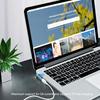 Магнитный PD-адаптер USB Type-C для Magsafe1 Magsafe 2 MacBook Pro Max 5A Быстрая зарядка USB C Female Магнитный штекер-конвертер