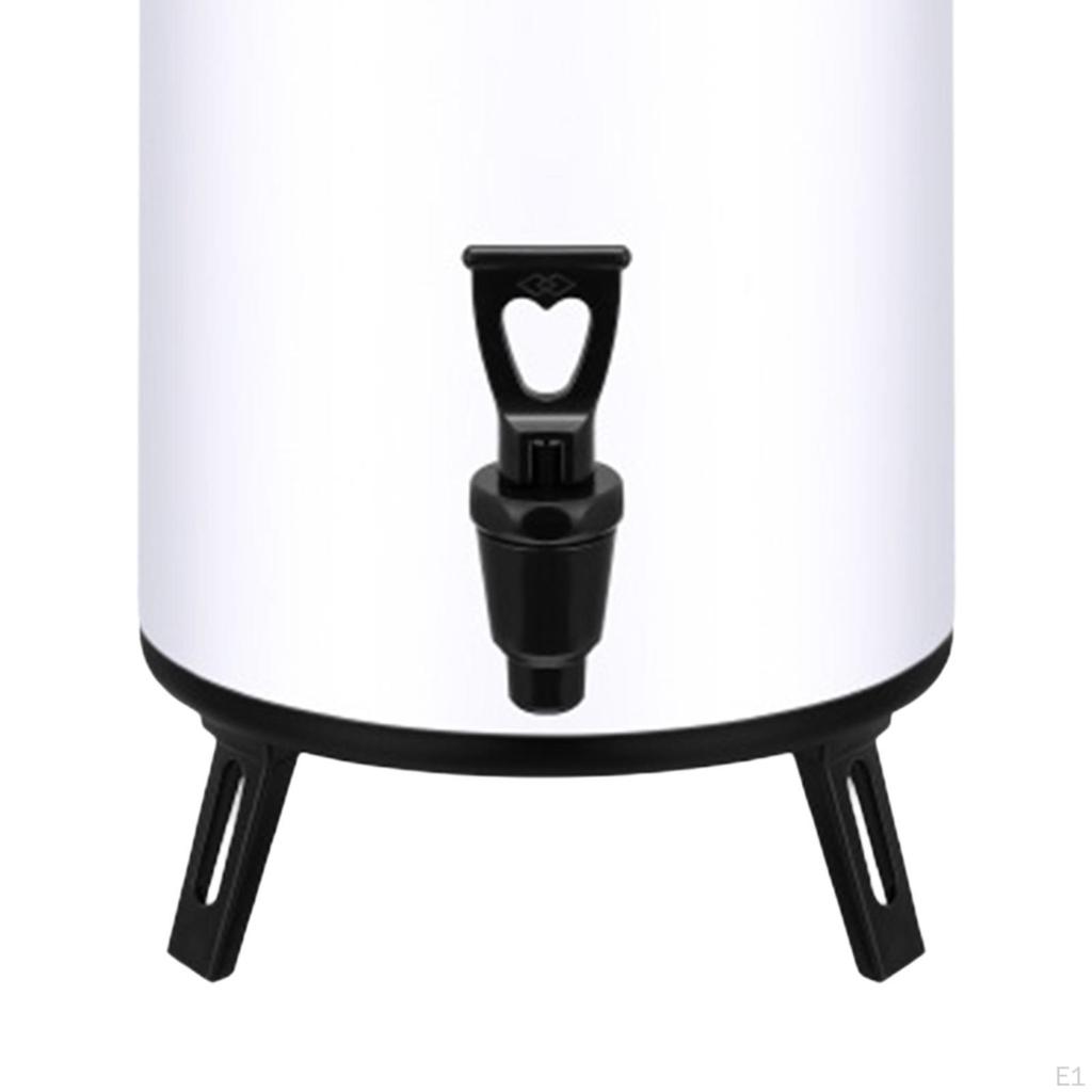 Изолированная чайная бочка с краном, кастрюли для хранения чая для мероприятий, вечеринок, свадеб, 6 л