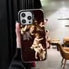 Эстетика Возрождения Искусство Живопись Мягкий Чехол для Телефона для iPhone 15 16 17 Pro Max 17Air 16E 14 Plus 13 12 Mini Ударопрочный Чехол Ba