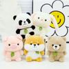 Animal Little Rabbit Plush Toy Corgi Plush Rabbit Doll Panda Plush Doll Kids Holiday Gifts