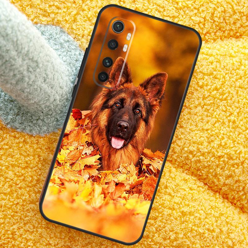 Чехол для телефона Xiaomi 15 Ultra 14 13T 14T 15T 17 Pro Max с изображением немецкой овчарки. Чехол для POCO X7 Pro X5 X6 F5 F6 F7 F8
