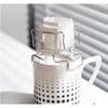 Hanging Ear Drip Coffee Bag Holder Portable Reusable Outdoor Tea Filters Dripper Baskets for Easy Pour Over