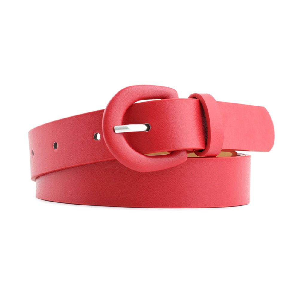 Ремень из кожи цвета конфеты, декоративный поясной ремень, ремни для брюк и платьев, пояс с пряжкой в виде подковы