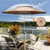 Outdoor Patio Umbrella 8 Ribs Outdoor Table Umbrella Market Umbrella for Garden Deck Backyard Pool