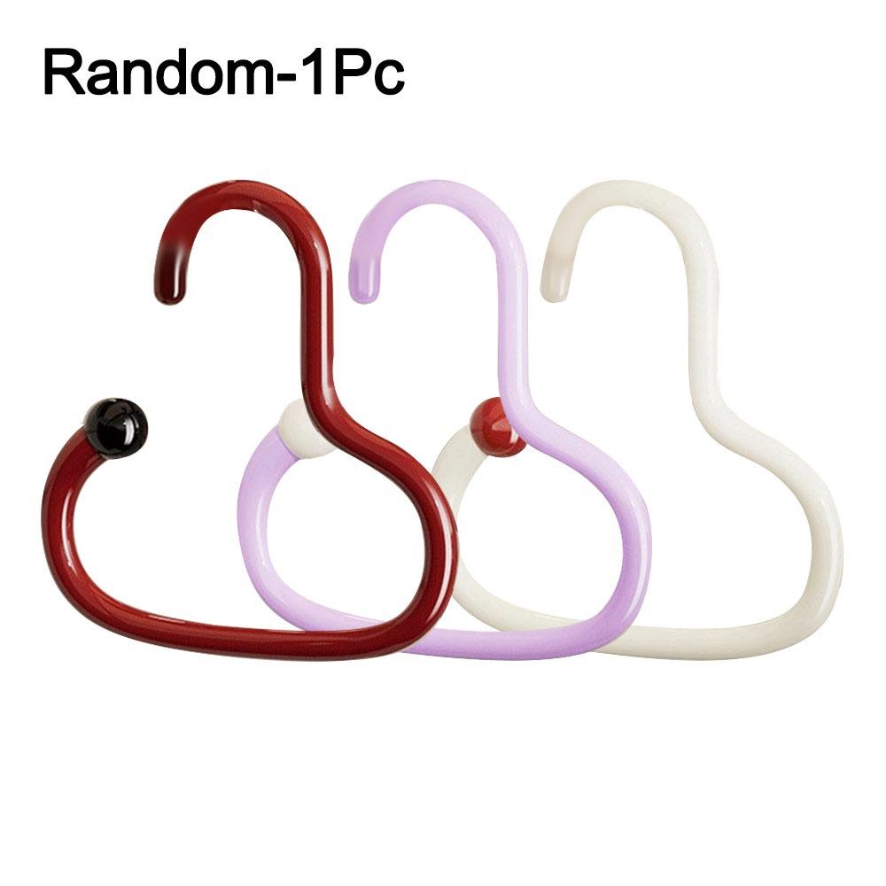 Non-marking Hat Storage Hook Dopamine Scarf Towel Tie Hanging Rack Durable Hat Hook for Cloakroom