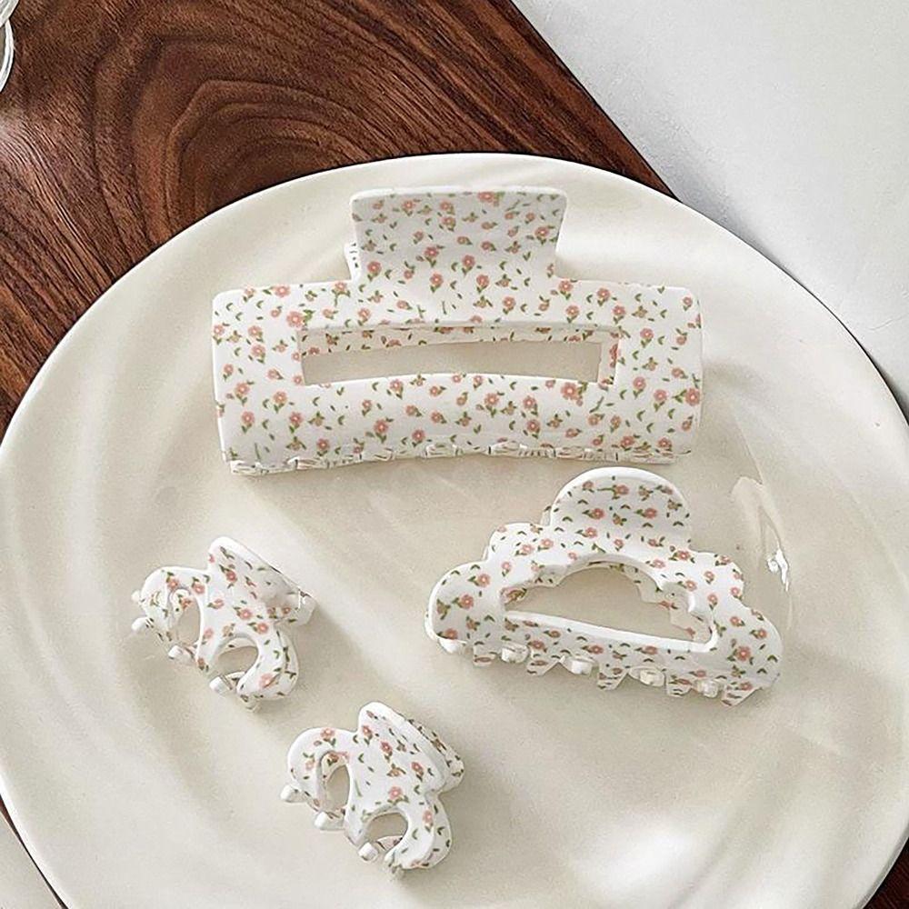 Аксессуары для волос Заколка для волос Высокоэластичные пружинные заколки Винтажная заколка-краб для волос Макияж Душ