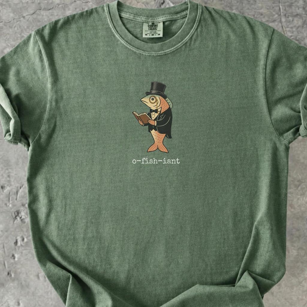 Comfort Colors Funny Fish Shirt, Unique Fish Ian't Tee Shirt, Handmade Fish Meme T-Shirt, Trendy Summer Funny Shirt