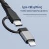 Многофункциональный 5-портовый хаб с кардридером TF/SD и USB/Type-C для устройств Apple и Android