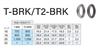 Fuji Детали T2-BRK16 Титан для TCH Размер 16 TCH (0139)