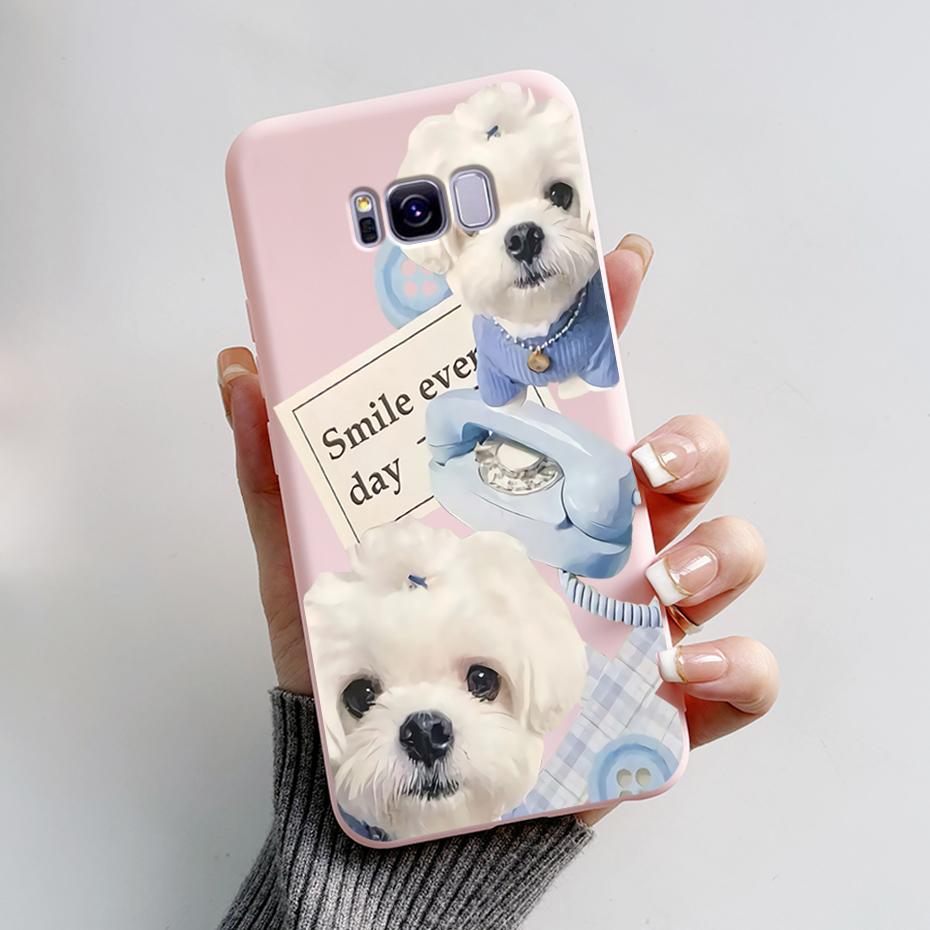 Case For Samsung S8 Plus S8+ Coque Galaxy S8 TPU Soft Silicone Funda Phone Case For Samsung Galaxy S 8 S8 Plus Cover Capa Bumper
