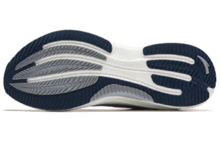 Men's Sneakers Anta Chuangpao 5 Low top Running Shoes Men's Gray Blue