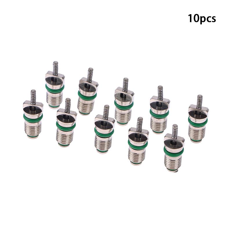 10 шт. Ac R134A клапан сердечник автомобильный кондиционер сердечники иглы ремонтный комплект термостойкие автомобильные аксессуары