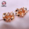 Stud Earrings For Women Fashion Pearl Earrings Jewerly For Wedding Bride Party Flower Earrings Gifts