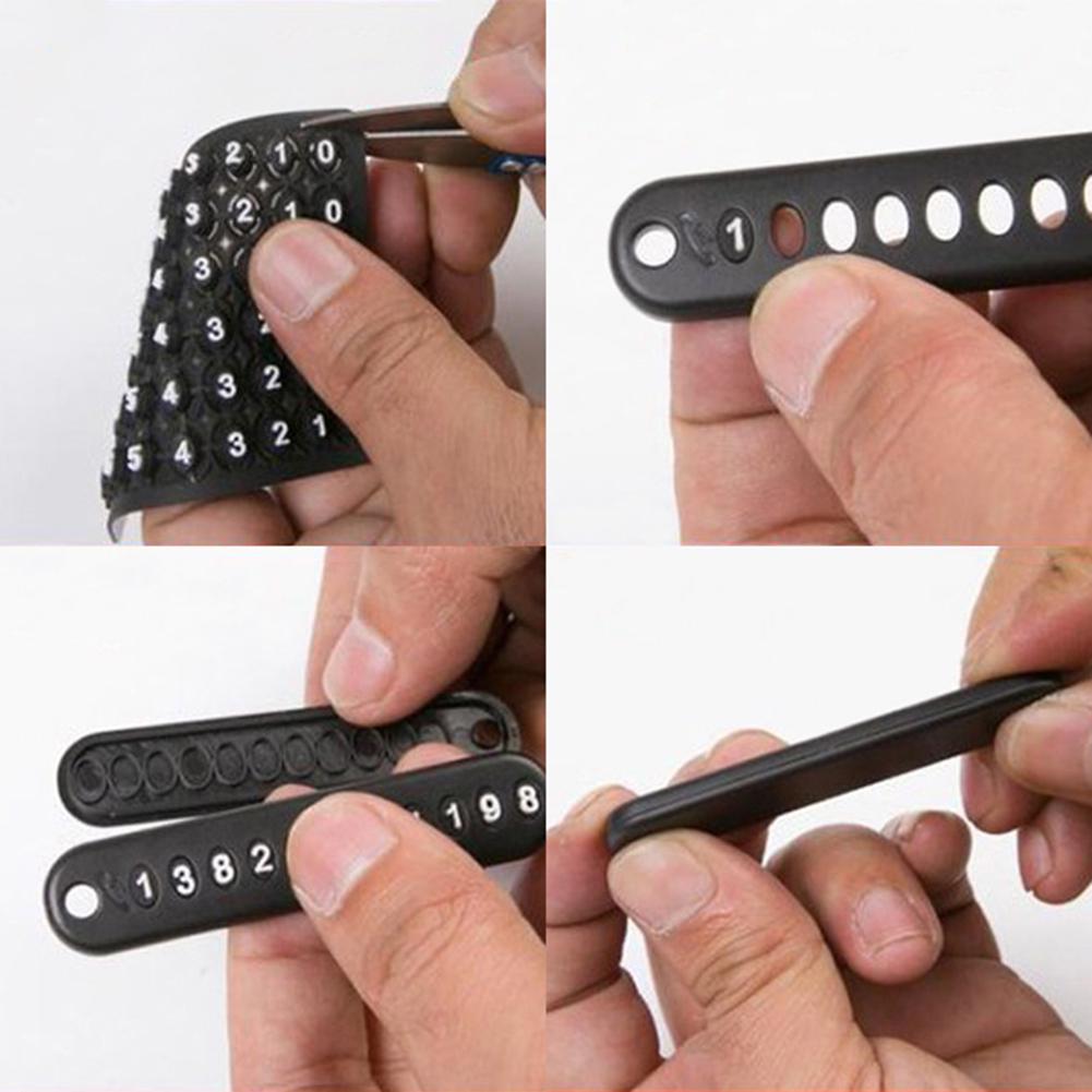 Новый DIY анти-потерянный номер телефона кулон автомобильный ключ Chian брелок сумка висит декор автомобиль орнамент