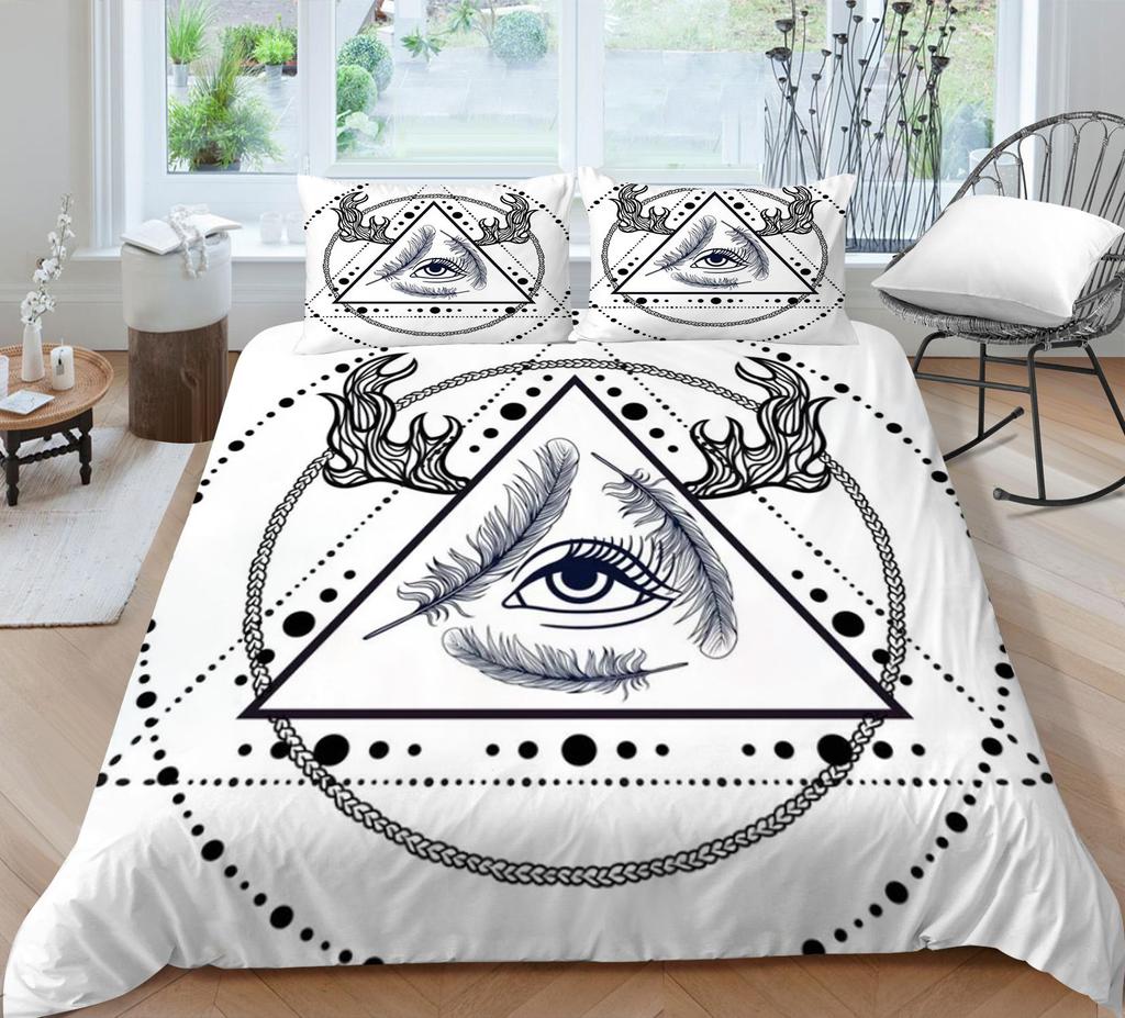 Boho Duvet Cover Design Bedding Cover Set Boho Bedding Man Woman Single Double Size Quilt Cover Set Pillowcase