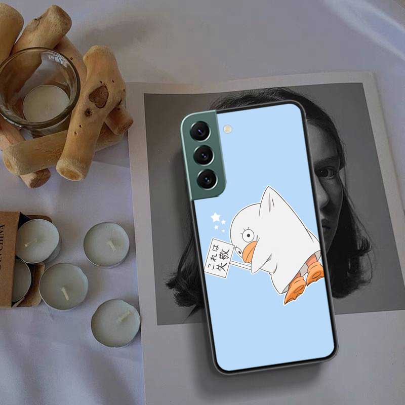 Аниме Гинтама Мистер. Чехол для телефона 'Капля дождя' для Samsung Galaxy S22 S25 Ultra S21 S10 Plus S26 Edge S20 S23 S24 FE Силиконовый S
