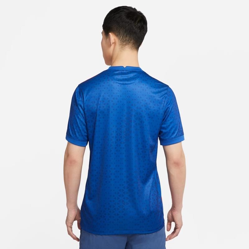 Nike Shanghai Shenhua Home Fan version Dri-FIT Soccer Jersey 'Blue Red' Men's CT6191-486