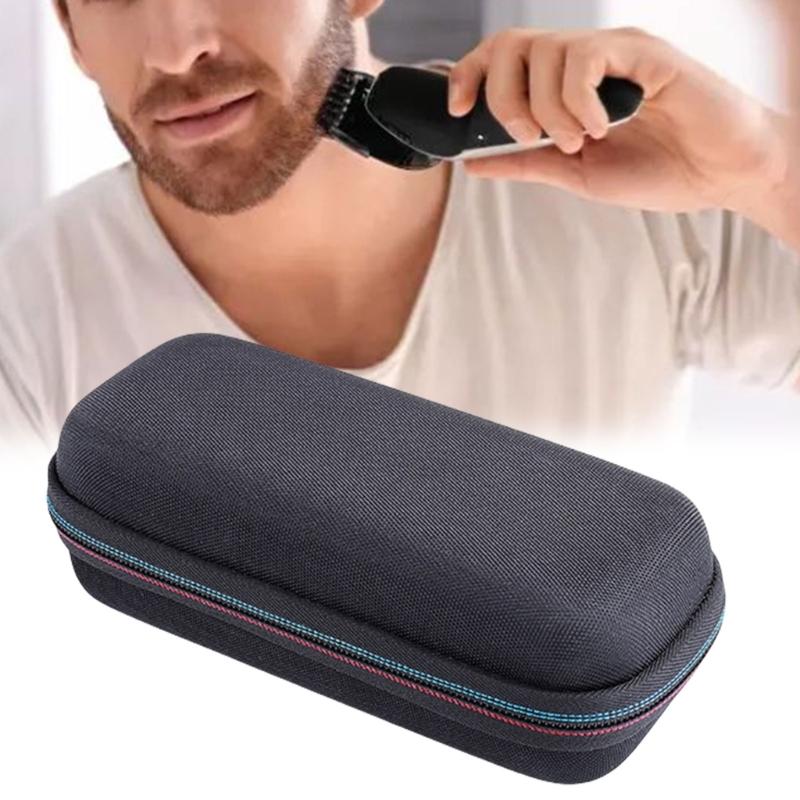 Portable Shaver Carrying Pouches With Protective Interior Travel Ready Shaver Keep Bag Sturdy Storage Container