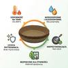 PAPER INSERTS FOR FAT-FREE FRYER 20/25 cm 250 pcs