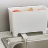 Мусорное ведро с дренажом для кухонной раковины, корзина-фильтр для остатков риса, ведро для мытья и хранения овощей, кухонные принадлежности