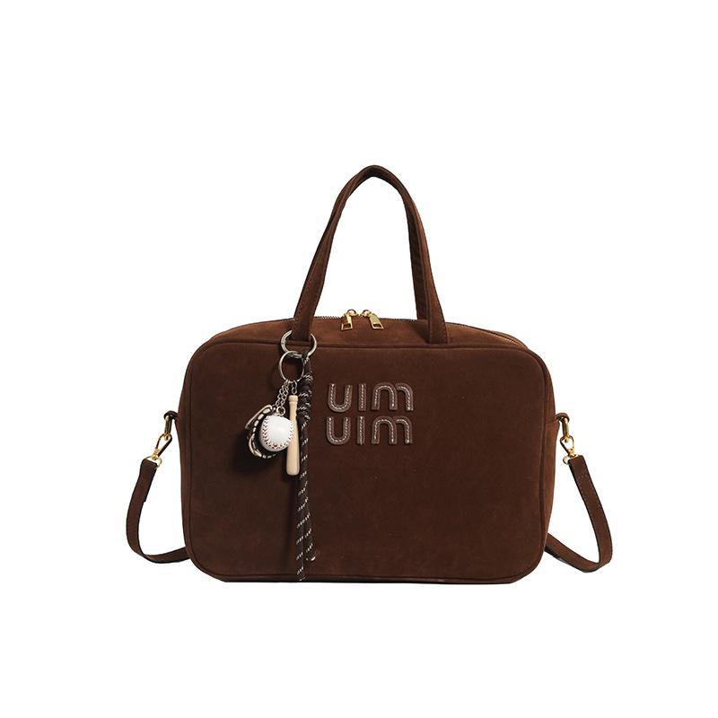 Women's Retro High-End Crossbody Bag - Versatile Small Square Bag for Work, Commute, Travel, and More.