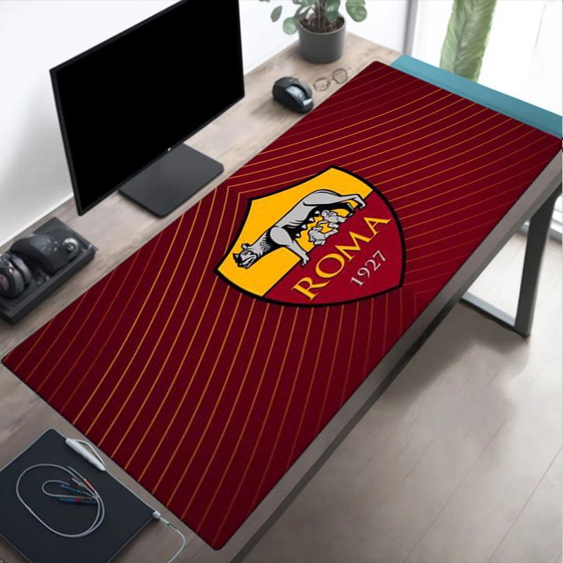 Roma Football Club Emblem Mouse pad Mouse pad, Gaming Mouse Pad, keyboard pad, Desk Decor for computer notebook Fan Gift Birthday Gift