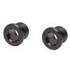 Bike Crank Screw Rust Proof Metal Chain Wheel Nut Bike Crankset Arm Fixing Screw for Road Bikes