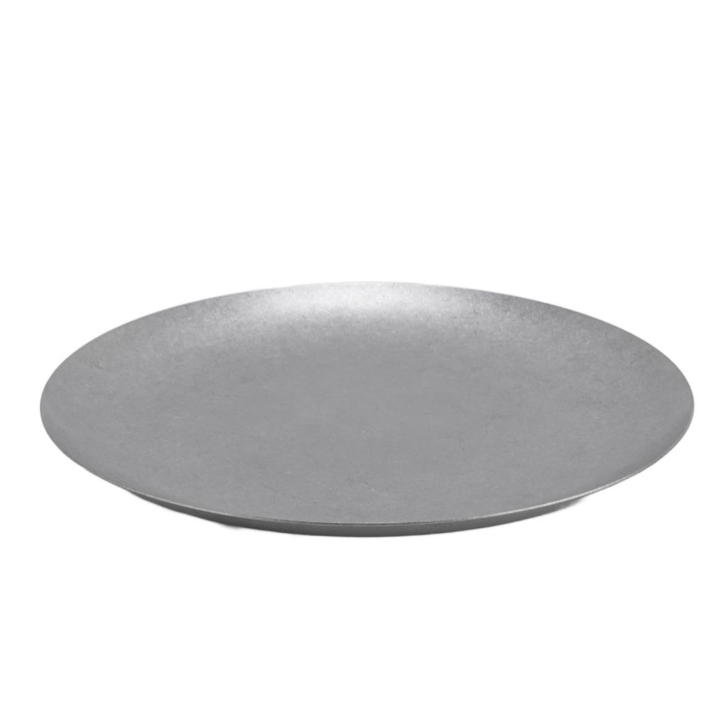 Десертная тарелка из нержавеющей стали 304, тарелка для закусок, круглая тарелка для ланча в индустриальном стиле, маленькая порционная, для кемпинга